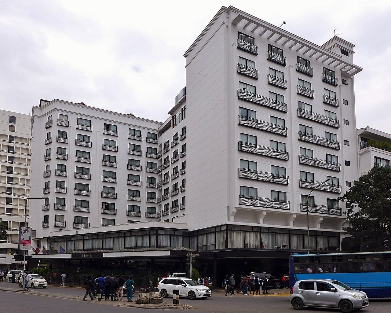 The Sarova Stanley Hotel exterior, photographed in 2025