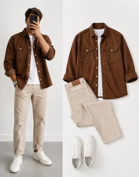 Casual layering jackets — supplied style inspiration 1