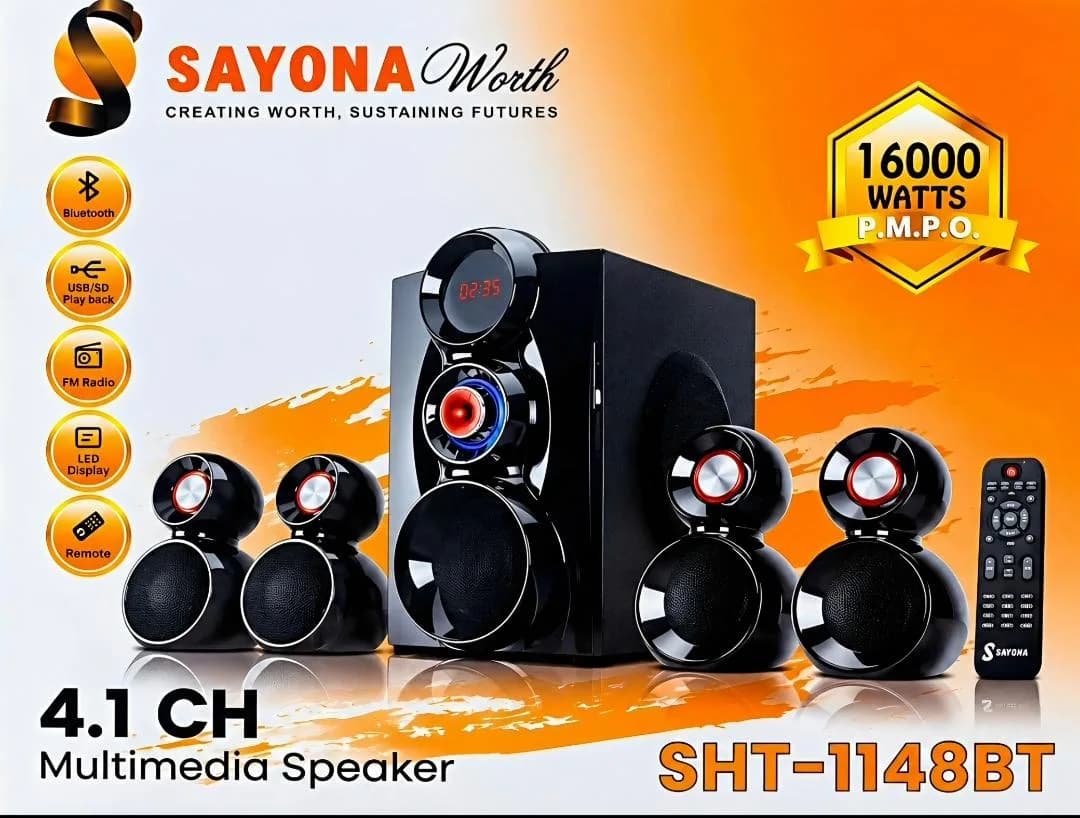 Sayona speaker systems — supplied product or packaging image 1