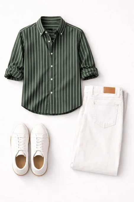 Summer shirts & shorts — supplied style inspiration 1