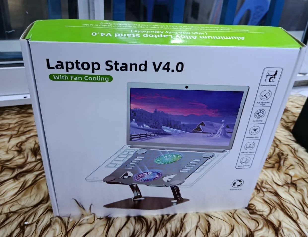 Adjustable laptop stands — supplied product or packaging image 1