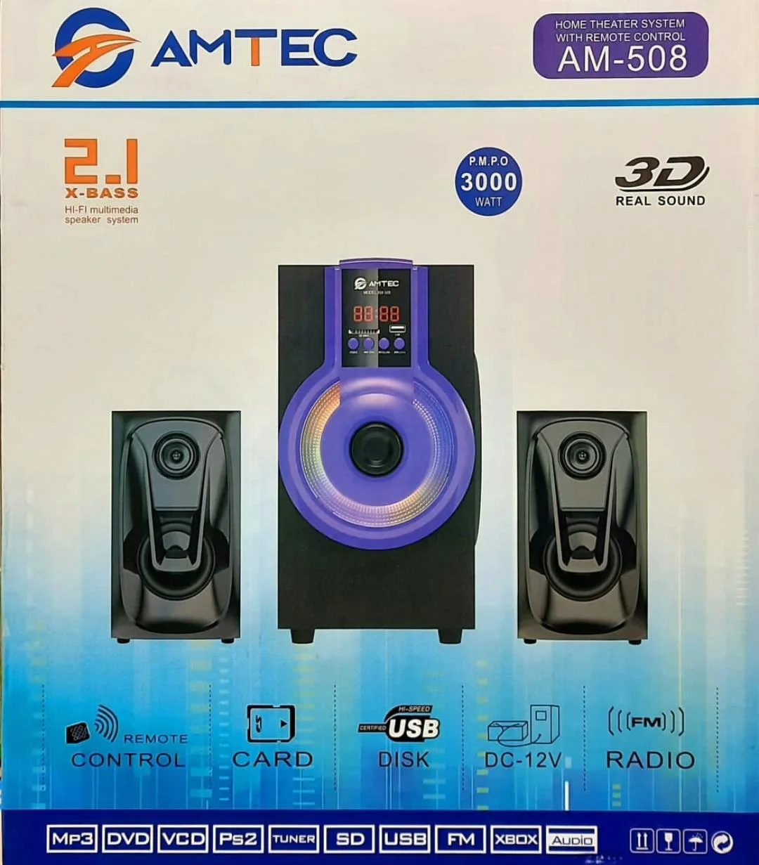 Amtec speaker systems — supplied product or packaging image 1