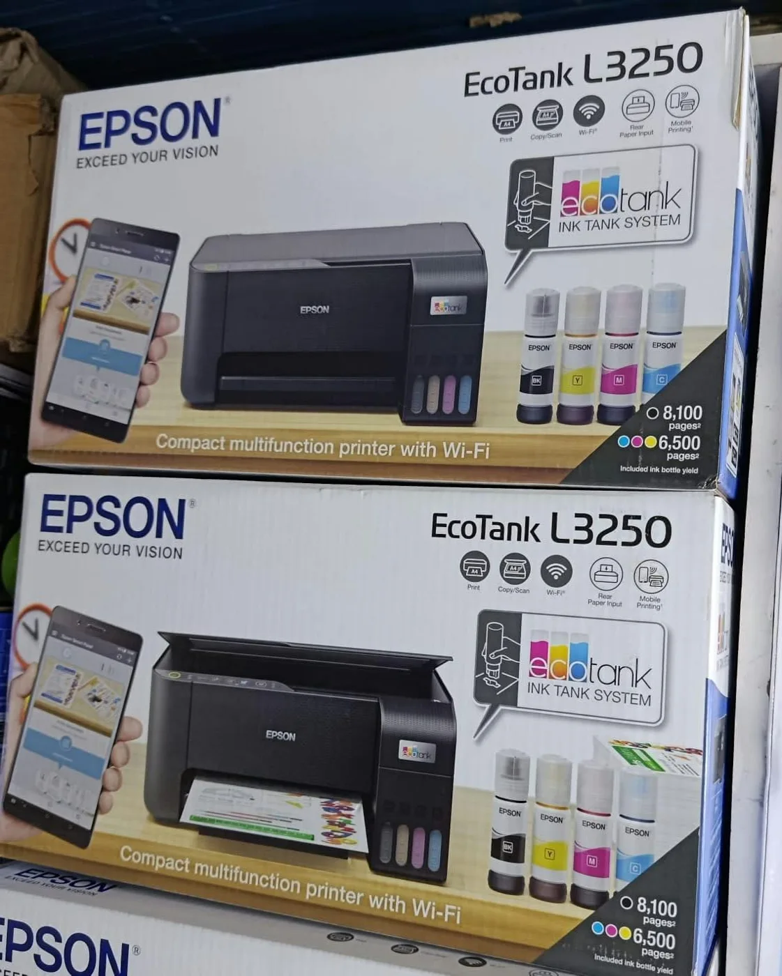 Epson EcoTank printers — supplied product or packaging image 1