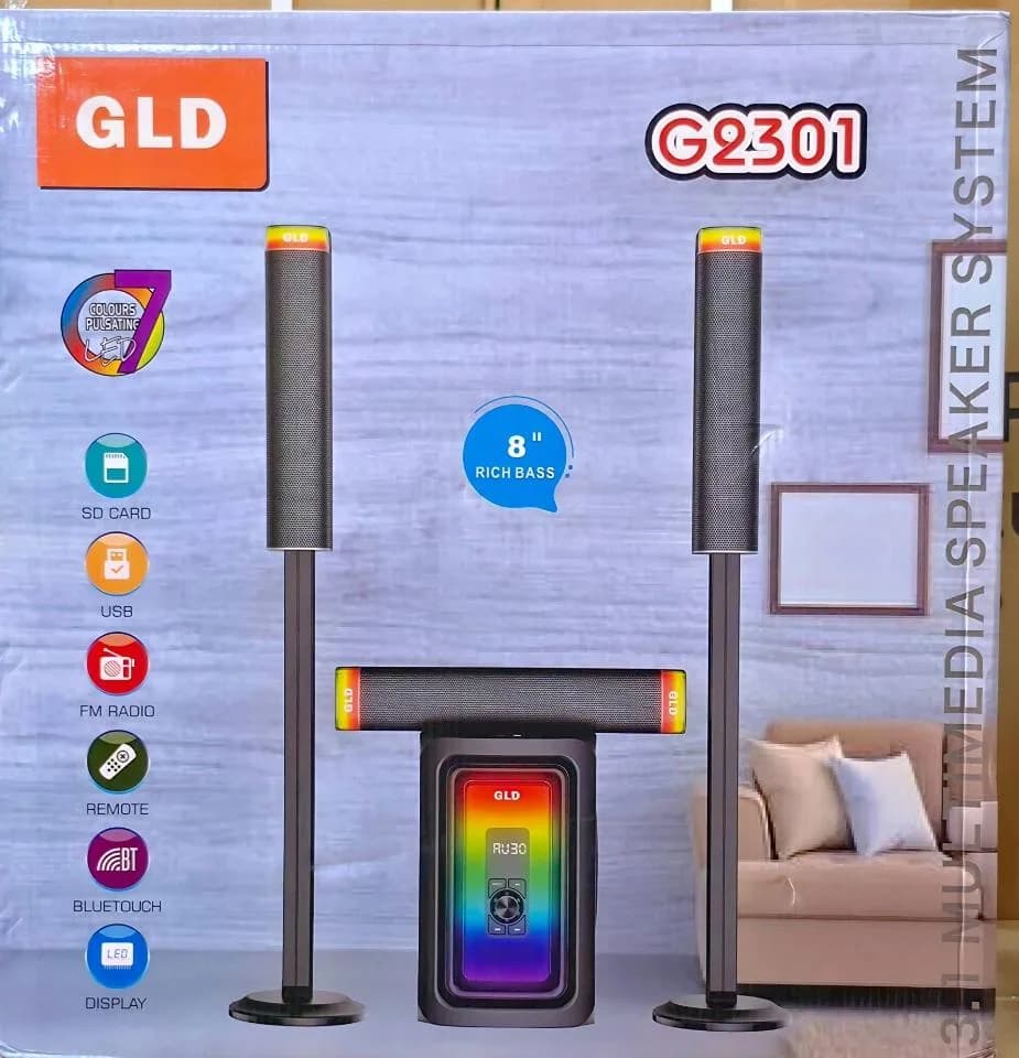 GLD speaker systems — supplied product or packaging image 1