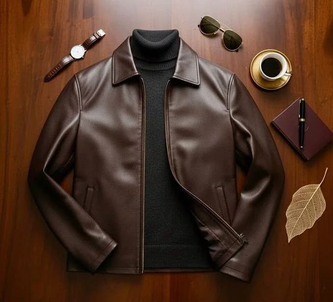 Leather-look jackets — supplied style inspiration 1