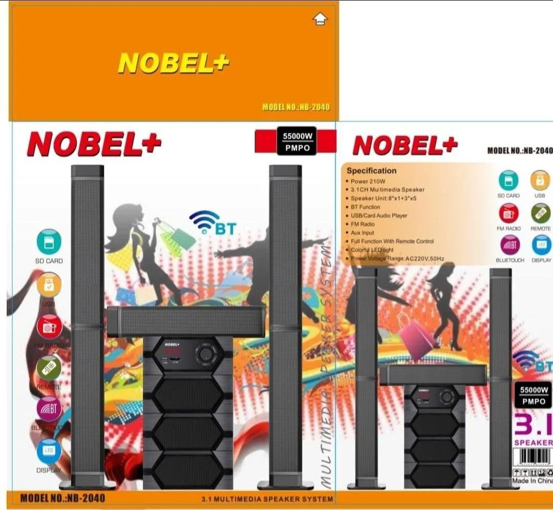 Nobel speaker systems — supplied product or packaging image 1